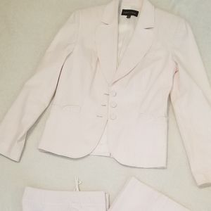 Seersucker pant suit